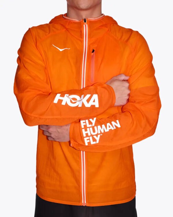 Skyflow Jacket Viz - electric tangerine