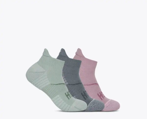 No-Show Run Sock 3-Pack - sage / slate blue / fragrnt lilac