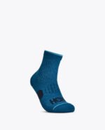 Quarter Run Sock - night glow blue