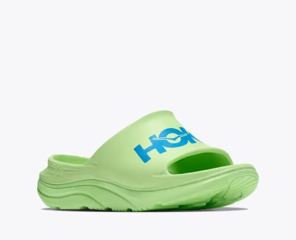 Ora Athletic Slide - tart apple / skyward blue