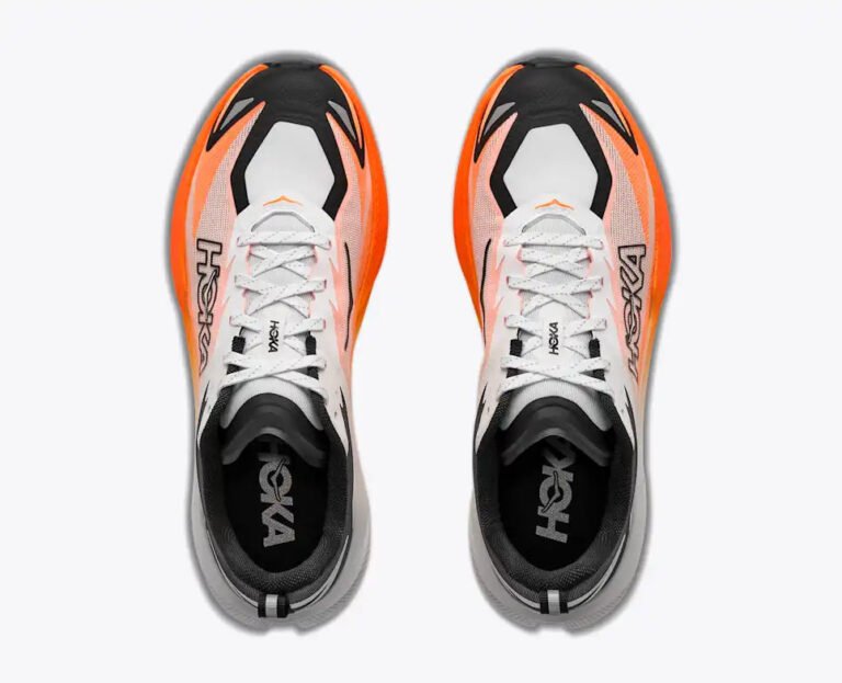 Zinal 3 - frost / neon tangerine