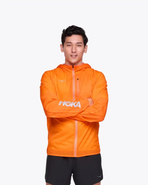 Skyflow Jacket Viz - electric tangerine