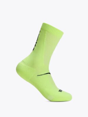 Race Day Crew Sock - neon yuzu