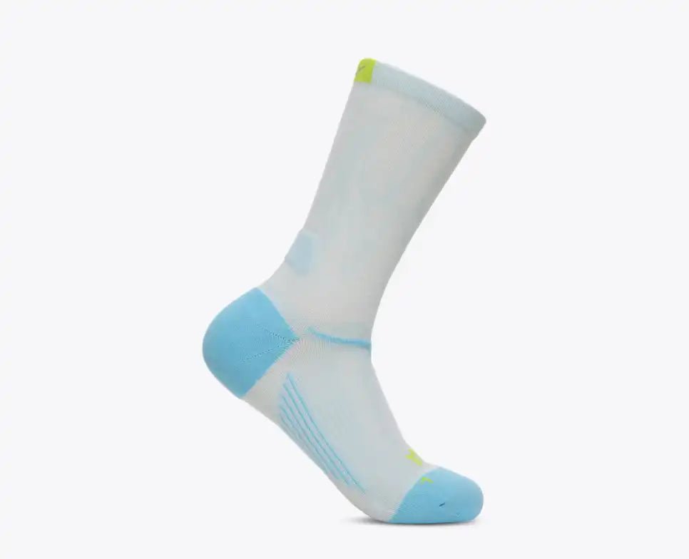 Clifton Crew Run Sock - glimmering blue