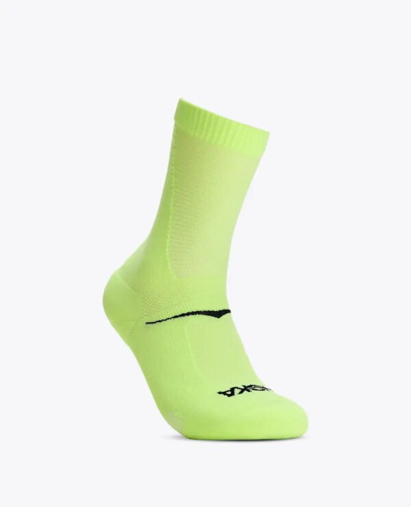 Race Day Crew Sock - neon yuzu