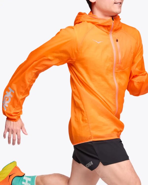 Skyflow Jacket Viz - electric tangerine