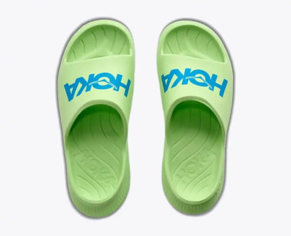 Ora Athletic Slide - tart apple / skyward blue